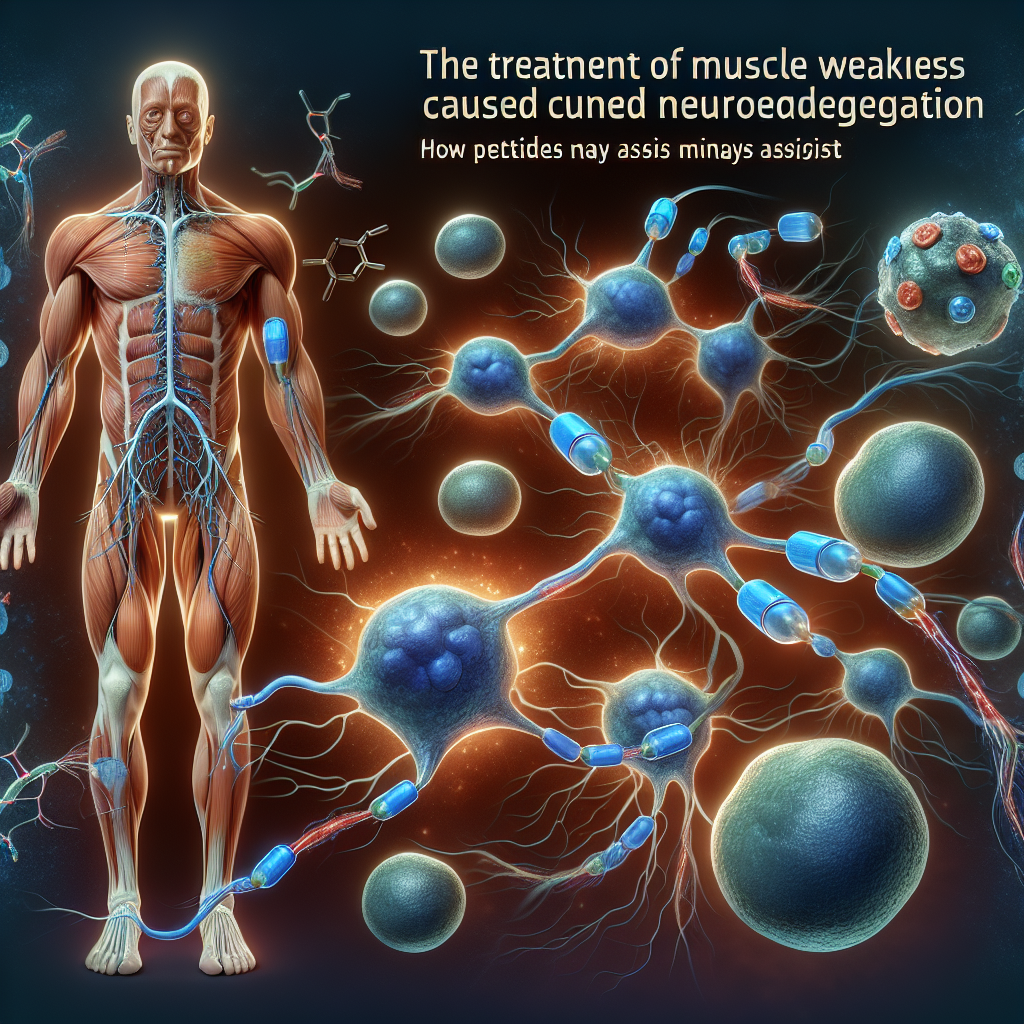 Therapie von Muskelschwäche durch Neurodegeneration: Wie Peptide helfen können. Therapie von Muskelschwäche durch Neurodegeneration: Wie Peptide helfen können.